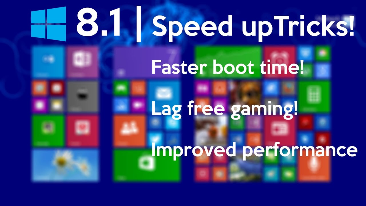 Boosting Windows 8 Performance on Older PCs